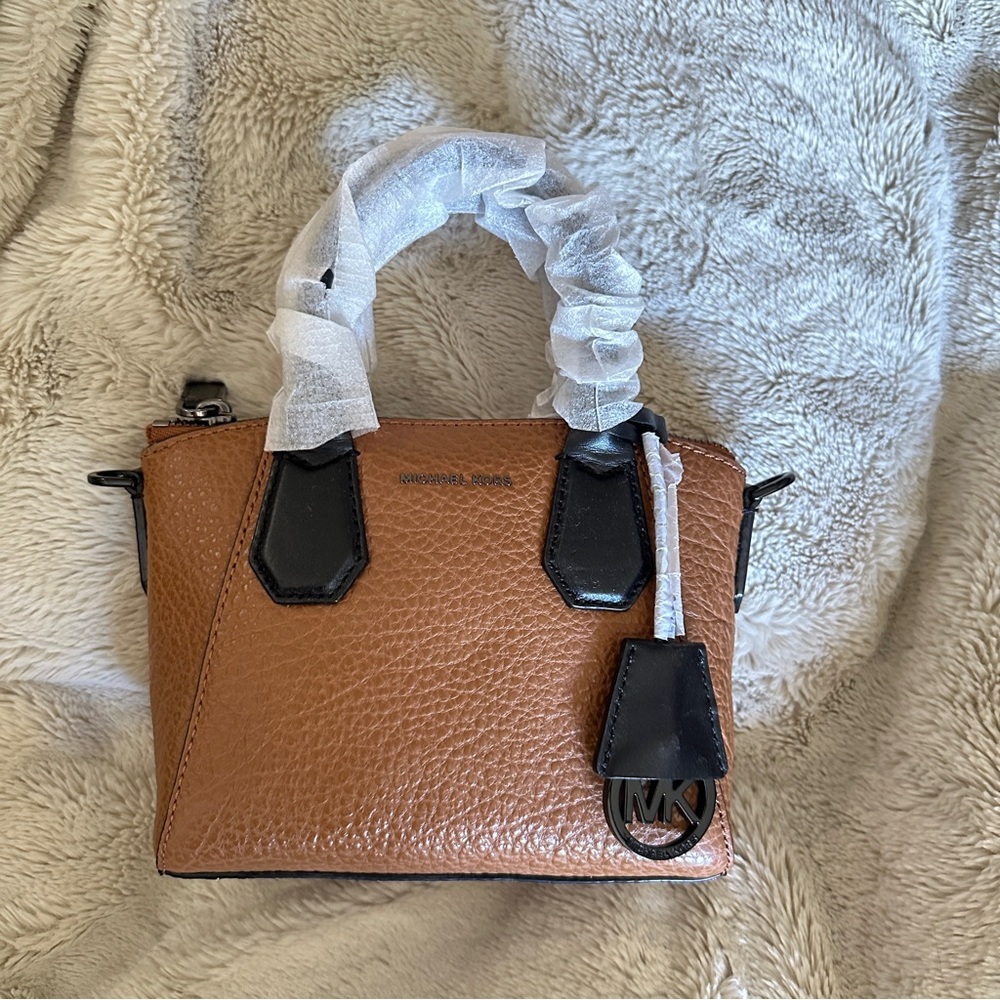 Michael Kors Campbell Satchel XS - Walnut